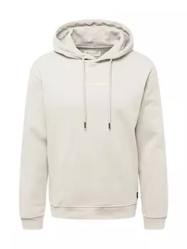 Толстовка с капюшоном TOM TAILOR DENIM Sweatshirt, светло-серый