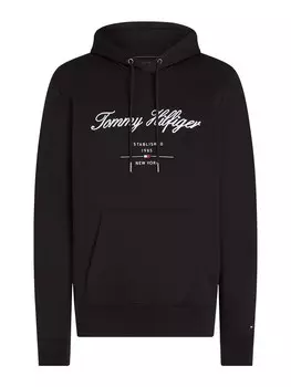 Толстовка с капюшоном TOMMY HILFIGER Sweatshirt, черный