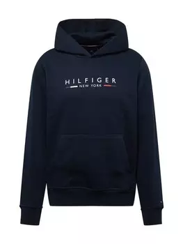 Толстовка с капюшоном TOMMY HILFIGER Sweatshirt NEW YORK, темно-синий