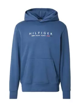 Толстовка с капюшоном TOMMY HILFIGER Sweatshirt NEW YORK, синий