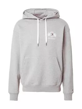 Толстовка с капюшоном TOMMY HILFIGER Sweatshirt, пятнистый серый
