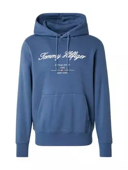 Толстовка с капюшоном TOMMY HILFIGER Sweatshirt, синий