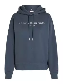 Толстовка с капюшоном TOMMY HILFIGER Sweatshirt, темно-синий