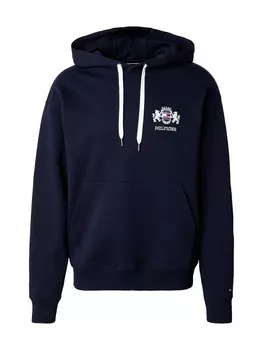 Толстовка с капюшоном TOMMY HILFIGER Sweatshirt, темно-синий