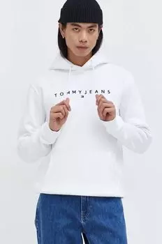 Толстовка с капюшоном Tommy Jeans, белый