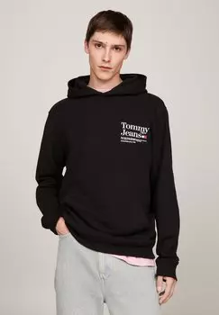 Толстовка с капюшоном Tommy Jeans, черный