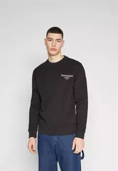 Толстовка с капюшоном Tommy Jeans, черный