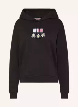 Толстовка с капюшоном Tommy Jeans, черный