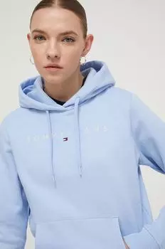 Толстовка с капюшоном Tommy Jeans, синий