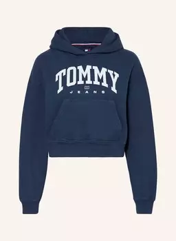 Толстовка с капюшоном Tommy Jeans, синий