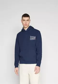 Толстовка с капюшоном Tommy Jeans, темно-синий
