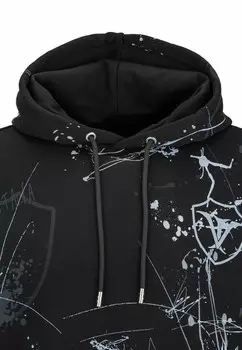 Толстовка с капюшоном TOMO MONO 19V69 Italia, черный