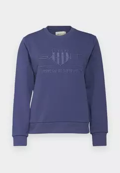 Толстовка с капюшоном TONAL SHIELD GANT, розовый