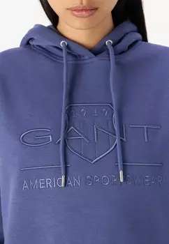 Толстовка с капюшоном TONAL SHIELD HOODIE GANT, роза