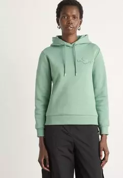 Толстовка с капюшоном TONAL SHIELD HOODIE - Sweatshirt GANT, зеленый