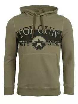 Толстовка с капюшоном Topgun, зеленый