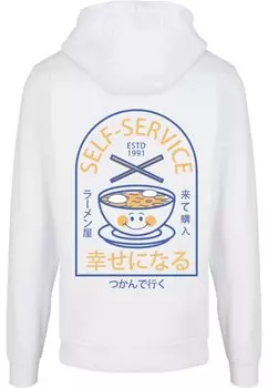 Толстовка с капюшоном TORC-SELF SERVICE Merchcode, белый