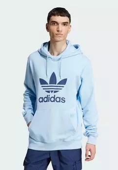 Толстовка с капюшоном TREFOIL adidas Originals, синий
