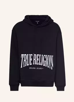Толстовка с капюшоном True Religion, черный