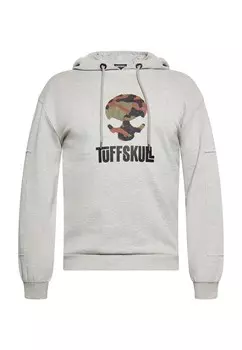 Толстовка с капюшоном TUFFSKULL Sweatshirt, светло-серый