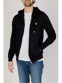 Толстовка с капюшоном U.S. Polo Assn., черный