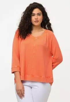 Толстовка с капюшоном Ulla Popken, оранжевый