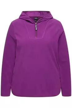 Толстовка с капюшоном Ulla Popken Sweatshirt, розовый