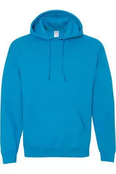 Толстовка с капюшоном унисекс для взрослых Gildan Heavy Blend, цвет sapphire
