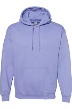 Толстовка с капюшоном унисекс для взрослых Gildan Heavy Blend, фиолетовый