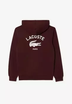 Толстовка с капюшоном UNISEX Lacoste, бордовый