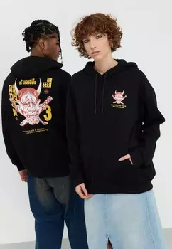 Толстовка с капюшоном UNISEX YOURTURN, черный