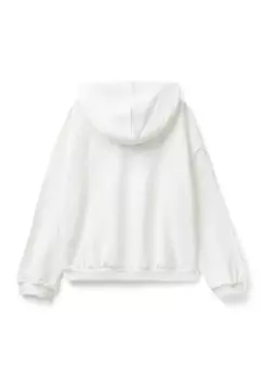 Толстовка с капюшоном United Colors of Benetton, белый