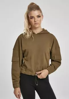 Толстовка с капюшоном Urban Classics, черный