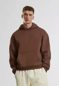 Толстовка с капюшоном Urban Classics, коричневый