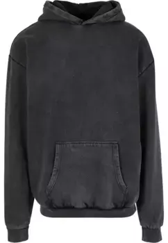 Толстовка с капюшоном URBAN CLASSICS " Urban Classics Men's Acid Washed Hoody", черный