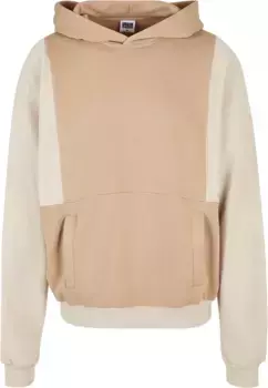 Толстовка с капюшоном URBAN CLASSICS " Urban Classics Men's Cut On Sleeve Hoody", бежевый