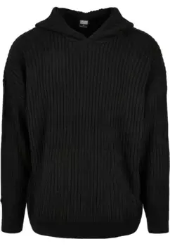 Толстовка с капюшоном URBAN CLASSICS " Urban Classics Men's Knitted Hoody", черный