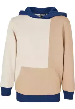 Толстовка с капюшоном URBAN CLASSICS " Urban Classics Men's Boys Oversized Color Block Hoody", бежевый