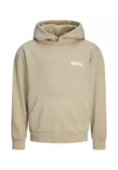 Толстовка с капюшоном Vermont Jack & Jones, бежевый