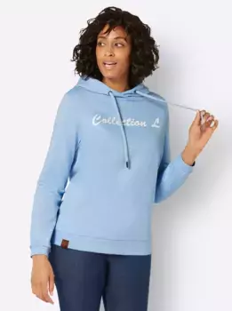 Толстовка с капюшоном в стиле casual Casual Looks, синий