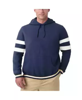 Толстовка с капюшоном в стиле колор-блок из коллекции Big & Tall Coaches KingSize, синий