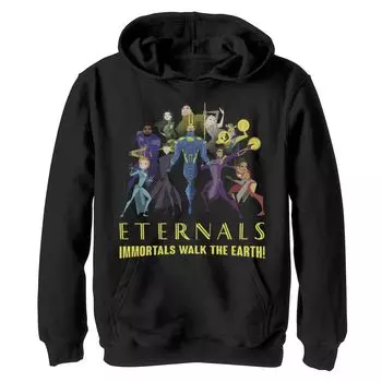 Толстовка с капюшоном в стиле поп-арт для мальчиков 8–20 лет Marvel Eternals Licensed Character