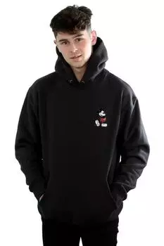 Толстовка с капюшоном в стиле ретро с Микки Маусом Kickin Disney, черный