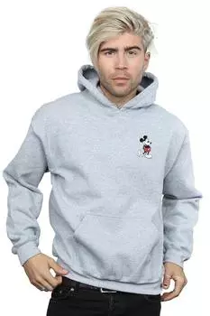 Толстовка с капюшоном в стиле ретро с Микки Маусом Kickin Disney, серый