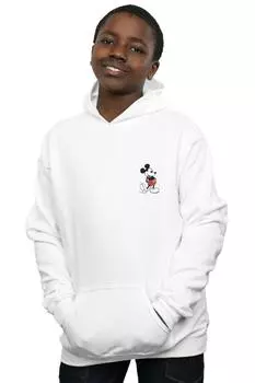 Толстовка с капюшоном в стиле ретро с Микки Маусом Kickin Disney, белый