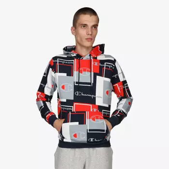 Толстовка с капюшоном в стиле Roch Champion, мультиколор