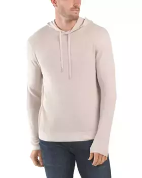 Толстовка с капюшоном вафельной вязки Naadam, серый