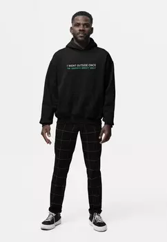 Толстовка с капюшоном WARNING Henry Tiger, черный