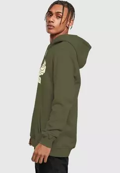 Толстовка с капюшоном WASTED YOUTH Mister Tee, оливковый