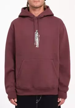 Толстовка с капюшоном WATANITE Volcom, красный